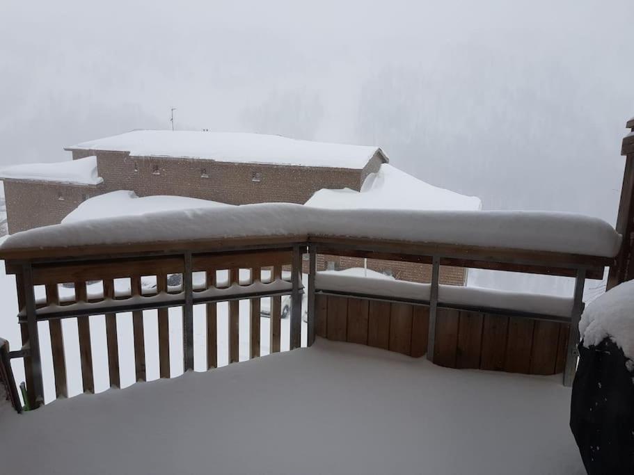 2 Pieces Avec Terrasse Et Vue Sur Les Pistes Leilighet Isola 2000 Eksteriør bilde