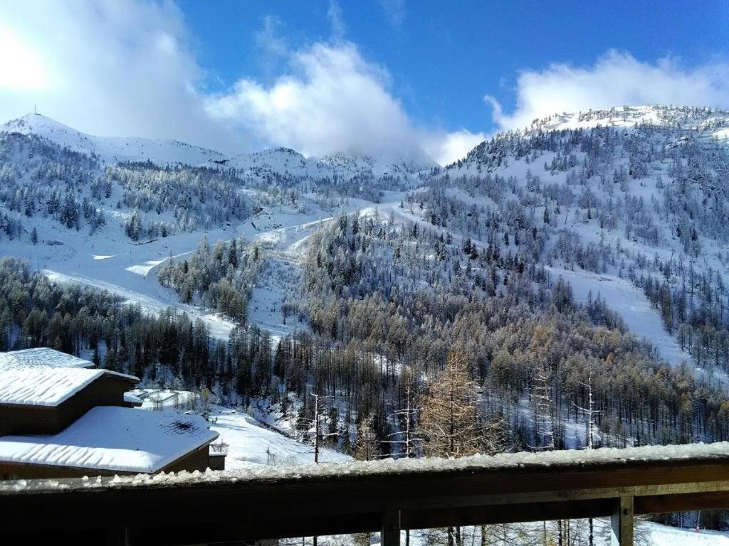 2 Pieces Avec Terrasse Et Vue Sur Les Pistes Leilighet Isola 2000 Eksteriør bilde